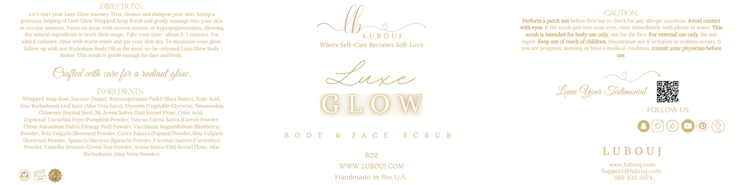 Luxe Glow Sugar Scrub